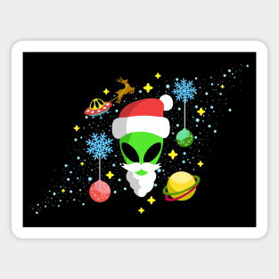 Alien Santa Magnet